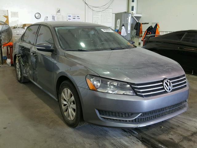 1VWAT7A35FC023047 - 2015 VOLKSWAGEN PASSAT S ნაცრისფერი ფოტო 1