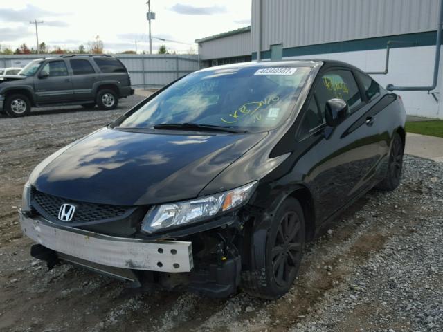 2HGFG3B80CH555767 - 2012 HONDA CIVIC BLACK photo 2