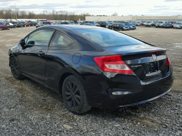 2HGFG3B80CH555767 - 2012 HONDA CIVIC BLACK photo 3