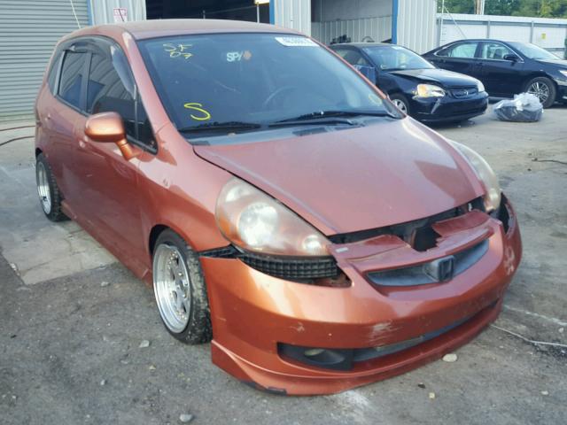 JHMGD37627S034470 - 2007 HONDA FIT S 橙色 照片 1