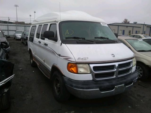 2B6HB11Y3WK162370 - 1998 DODGE RAM VAN B1 WHITE photo 1