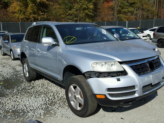 WVGEM77L14D068739 - 2004 VOLKSWAGEN TOUAREG GRAY photo 1