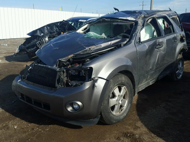 1FMCU9D78CKC06023 - 2012 FORD ESCAPE XLT GRAY photo 2