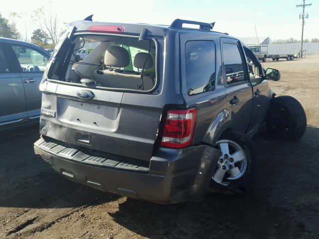 1FMCU9D78CKC06023 - 2012 FORD ESCAPE XLT GRAY photo 4