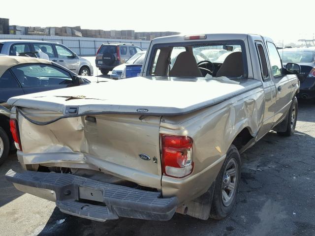 1FTYR14V9YPB10018 - 2000 FORD RANGER SUP GOLD photo 4