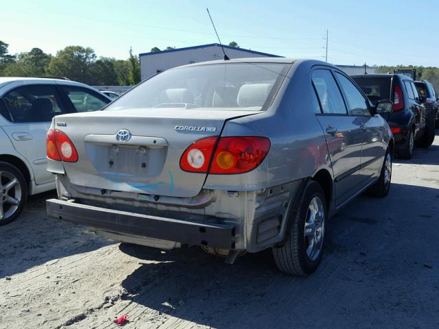 1NXBR32E44Z254054 - 2004 TOYOTA COROLLA CE SILVER photo 4