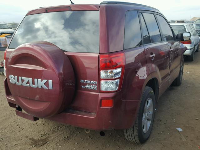 JS3TD944974203170 - 2007 SUZUKI GRAND VITA MAROON photo 4