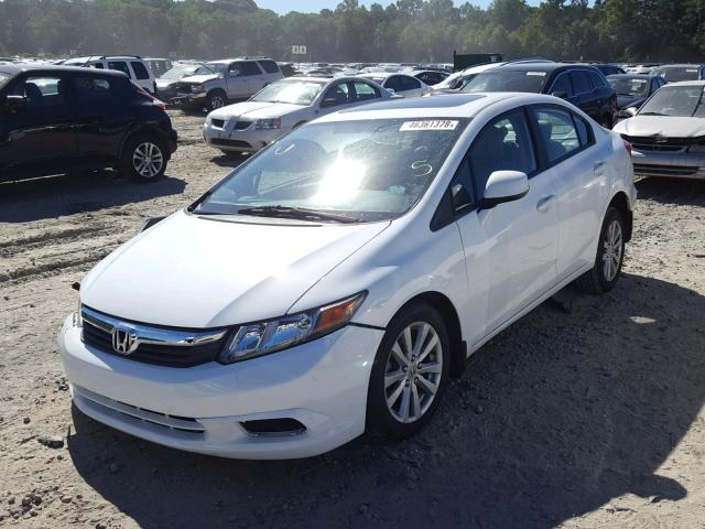 19XFB2F98CE055295 - 2012 HONDA CIVIC EXL 白色 照片 2