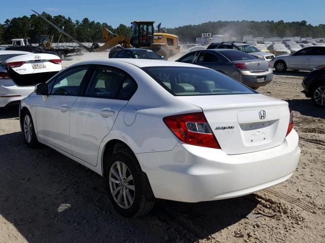 19XFB2F98CE055295 - 2012 HONDA CIVIC EXL 白色 照片 3