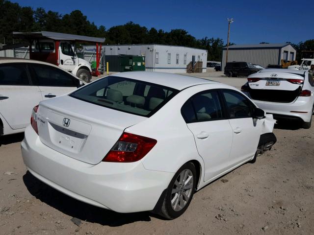 19XFB2F98CE055295 - 2012 HONDA CIVIC EXL 白色 照片 4