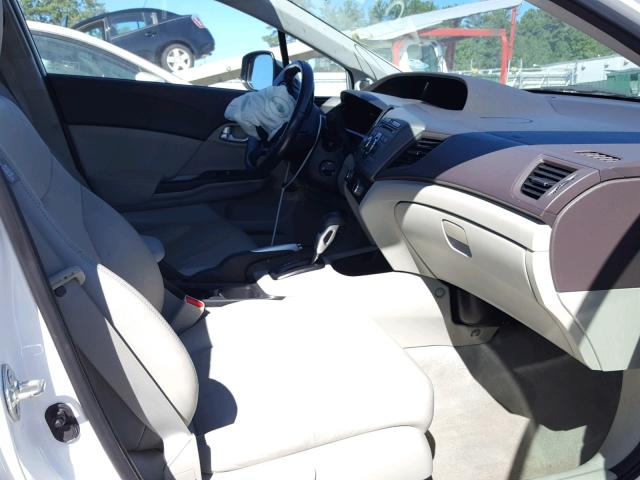 19XFB2F98CE055295 - 2012 HONDA CIVIC EXL 白色 照片 5