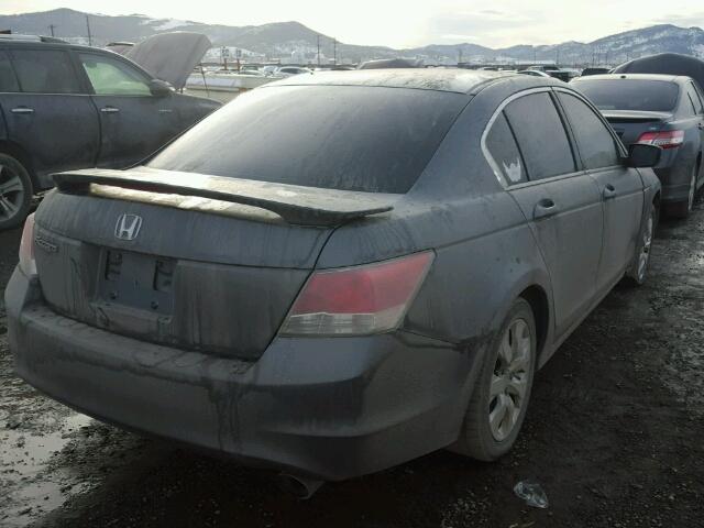 1HGCP26728A065741 - 2008 HONDA ACCORD EX GRAY photo 4