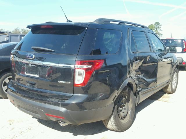 1FM5K7B88EGB15449 - 2014 FORD EXPLORER BLACK photo 4