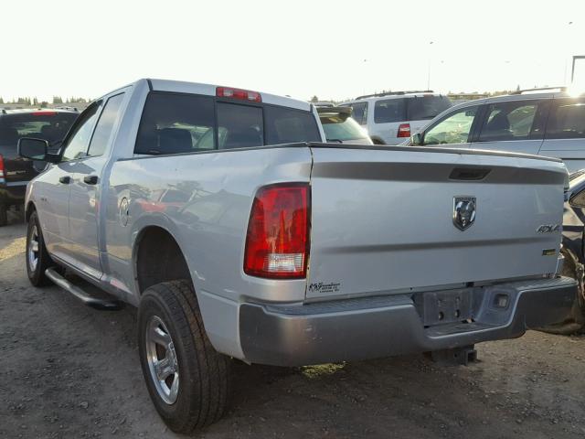 1D3HV18P69S753780 - 2009 DODGE RAM 1500 SILVER photo 3