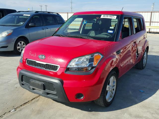 KNDJT2A26A7161632 - 2010 KIA SOUL + RED photo 2