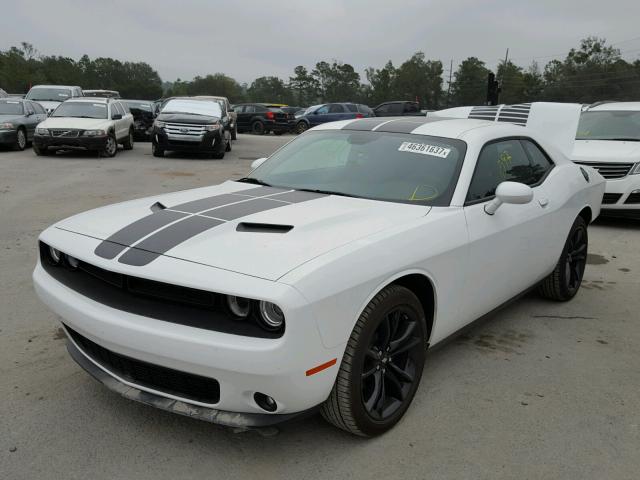 2C3CDZAG6HH666115 - 2017 DODGE CHALLENGER BLACK photo 2