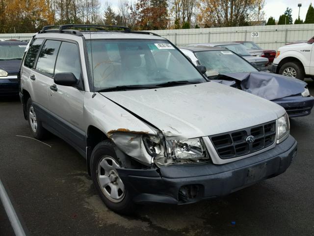 JF1SF6355XH731848 - 1999 SUBARU FORESTER L SILVER photo 1