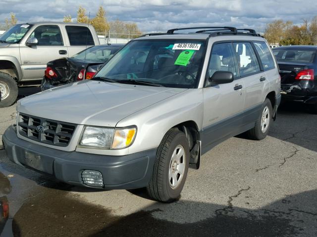 JF1SF6355XH731848 - 1999 SUBARU FORESTER L SILVER photo 2