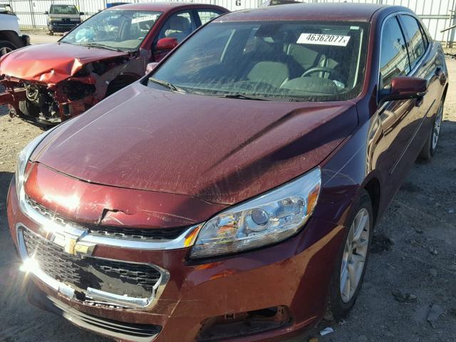 1G11C5SL3EF253018 - 2014 CHEVROLET MALIBU 1LT Շագանակագույն լուսանկար 2
