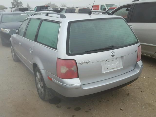 WVWWH63B13E126653 - 2003 VOLKSWAGEN PASSAT GLX 银色 照片 3
