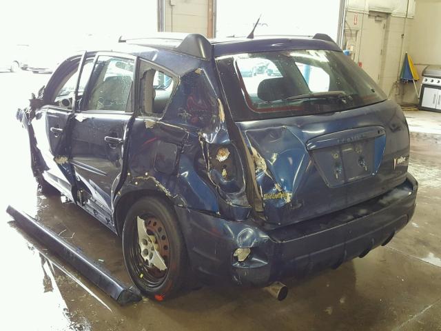 5Y2SL65898Z424253 - 2008 PONTIAC VIBE BLUE photo 3