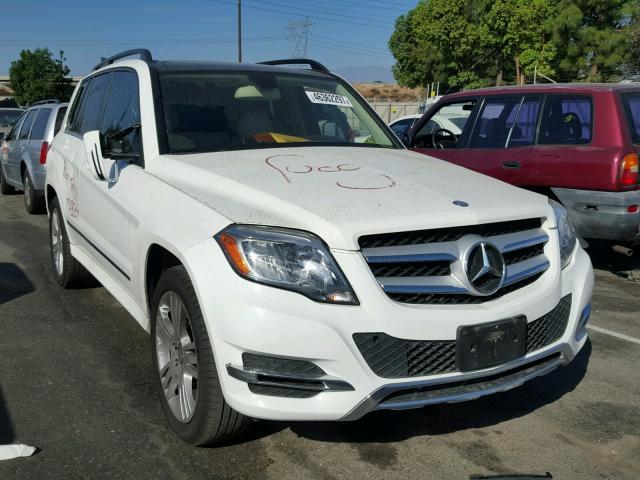 WDCGG5HB2DF974069 - 2013 MERCEDES-BENZ GLK 350 WHITE photo 1