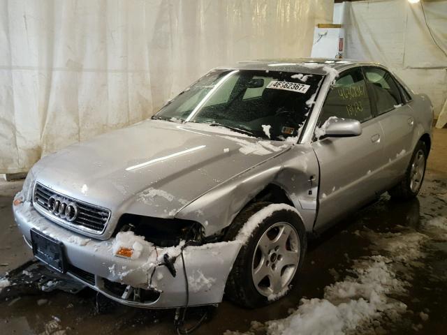 WAUED28D0XA330915 - 1999 AUDI A4 2.8 QUA SILVER photo 2