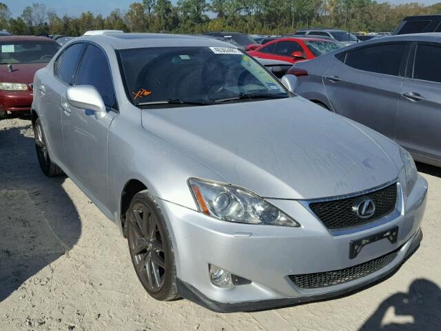 JTHCK262975013580 - 2007 LEXUS IS 250 SILVER photo 1