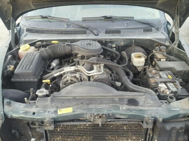 1B4HS28Z1XF641075 - 1999 DODGE DURANGO GREEN photo 7