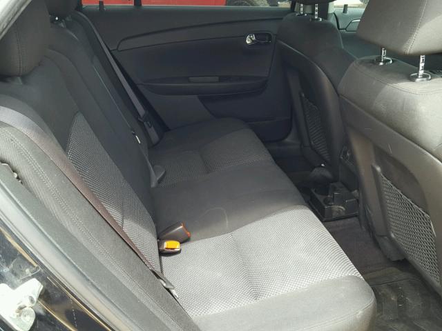 1G1ZC5EB0AF296506 - 2010 CHEVROLET MALIBU 1LT BLACK photo 6