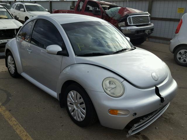 3VWBK31C64M413909 - 2004 VOLKSWAGEN NEW BEETLE Gümüş foto 1