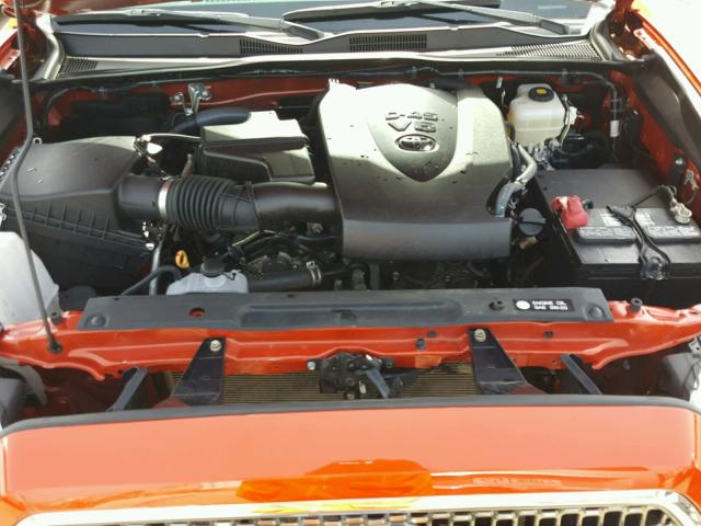 3TMCZ5AN7HM088600 - 2017 TOYOTA TACOMA DOU ნარინჯისფერი ფოტო 7