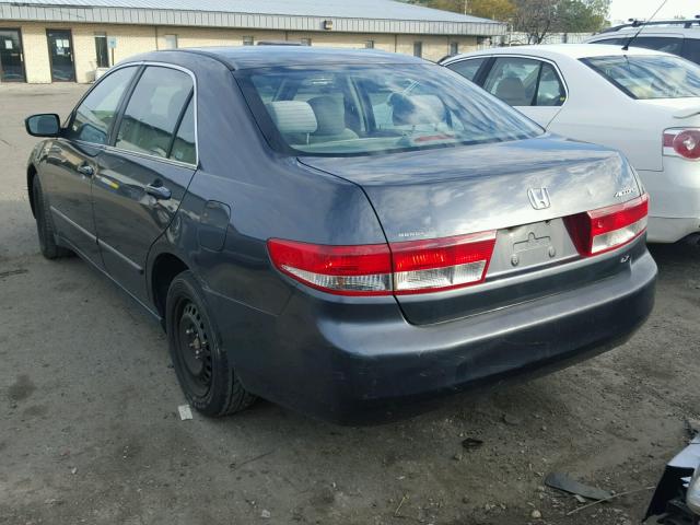 1HGCM56343A141959 - 2003 HONDA ACCORD LX GRAY photo 3