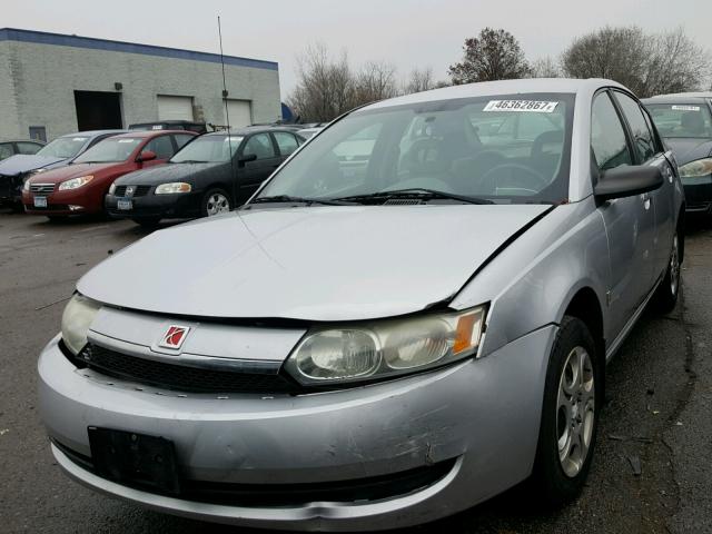 1G8AZ52F94Z109853 - 2004 SATURN ION LEVEL GRAY photo 2