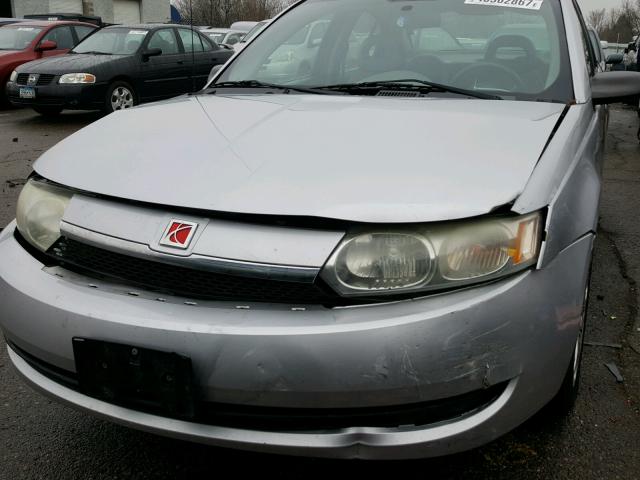 1G8AZ52F94Z109853 - 2004 SATURN ION LEVEL GRAY photo 9