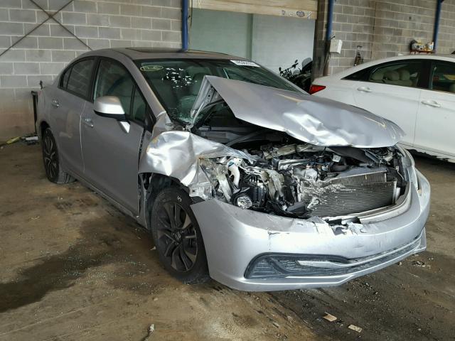 2HGFB2F88DH506448 - 2013 HONDA CIVIC EX SILVER photo 1