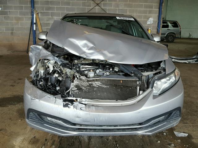 2HGFB2F88DH506448 - 2013 HONDA CIVIC EX SILVER photo 9