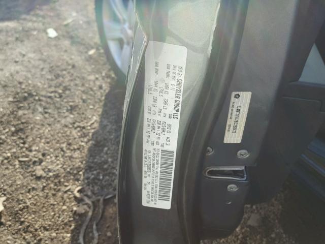 1J4NT1FA7BD288978 - 2011 JEEP COMPASS SP GRAY photo 10