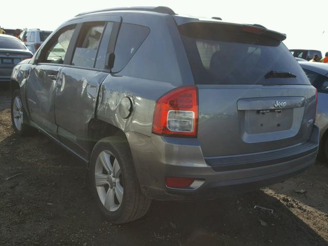 1J4NT1FA7BD288978 - 2011 JEEP COMPASS SP GRAY photo 3