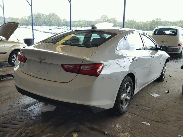 1G1ZB5ST1HF230282 - 2017 CHEVROLET MALIBU LS 白色 照片 4