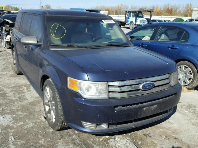 2FMHK6DT0BBD21585 - 2011 FORD FLEX LIMIT BLUE photo 1