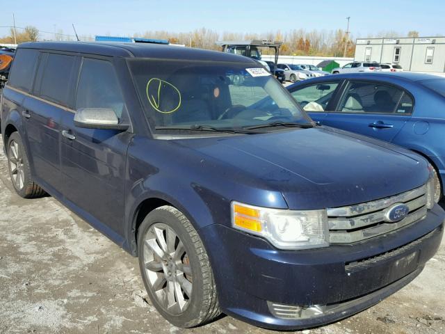 2FMHK6DT0BBD21585 - 2011 FORD FLEX LIMIT BLUE photo 9