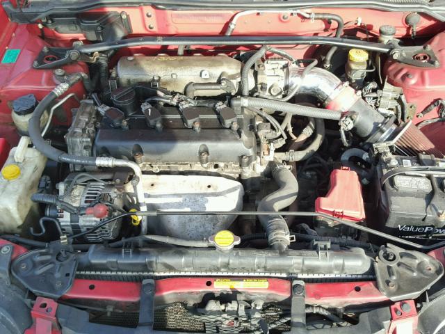 3N1AB51D63L723701 - 2003 NISSAN SENTRA SE- RED photo 7