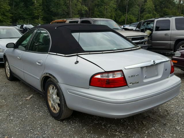 1MEFM502X5A633764 - 2005 MERCURY SABLE GS GRAY photo 3