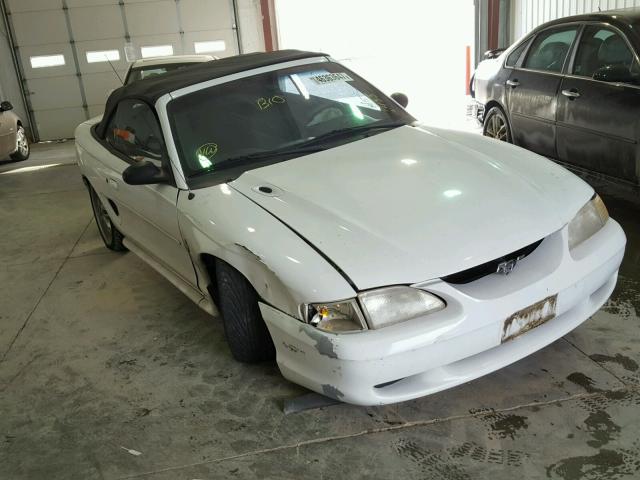 1FAFP4445WF256463 - 1998 FORD MUSTANG WHITE photo 1