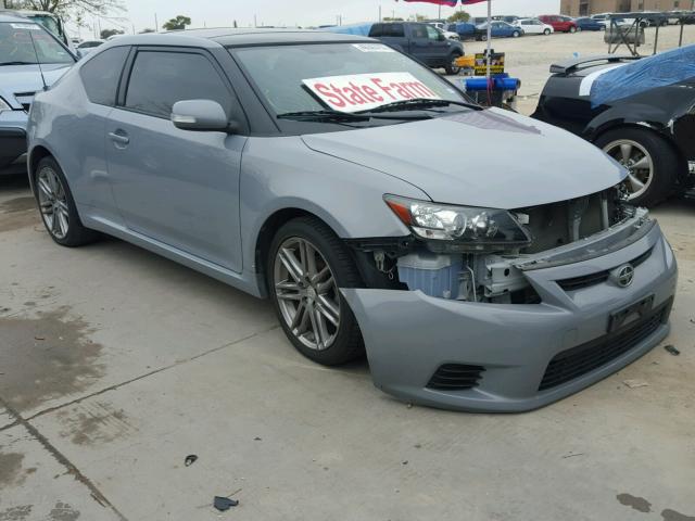 JTKJF5C76D3045711 - 2013 SCION TC GRAY photo 1