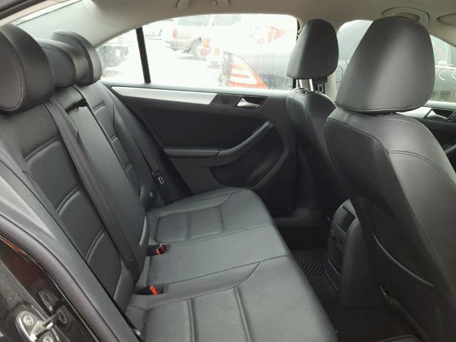3VWDP7AJ1DM367454 - 2013 VOLKSWAGEN JETTA SE Սև լուսանկար 6