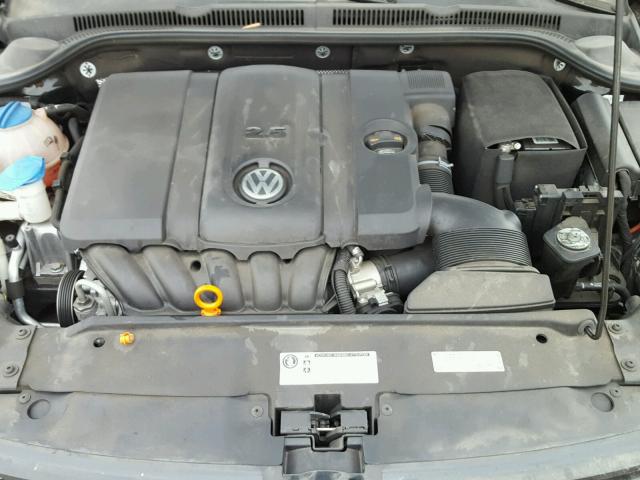 3VWDP7AJ1DM367454 - 2013 VOLKSWAGEN JETTA SE Սև լուսանկար 7