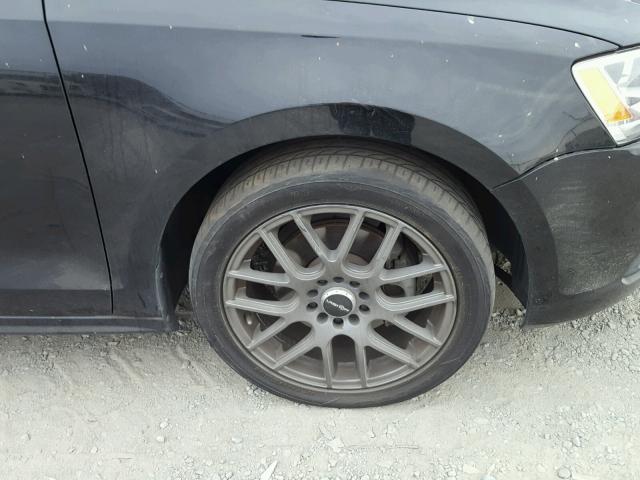 3VWDP7AJ1DM367454 - 2013 VOLKSWAGEN JETTA SE Սև լուսանկար 9