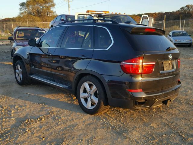 5UXZV8C50BL419027 - 2011 BMW X5 XDRIVE5 BLACK photo 3